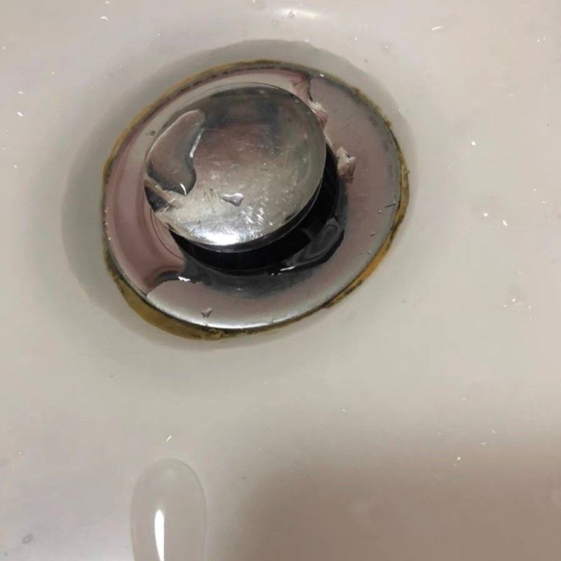 洗脸盆下水器按压式弹跳芯子面盆过滤网洗手池漏水塞子翻盖版通用