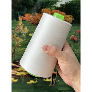 一斤大卷缝纫线高速缝纫机线涤纶402拷边线锁边线宝塔线25000米