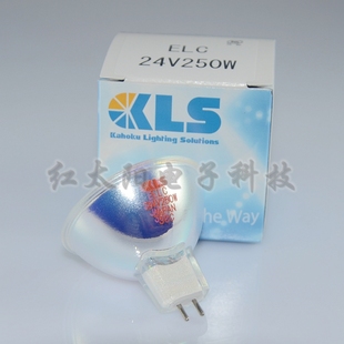 卤素杯灯 KLS 卤钨灯泡 AOI检测光学仪器设备灯杯 24V250W ELC