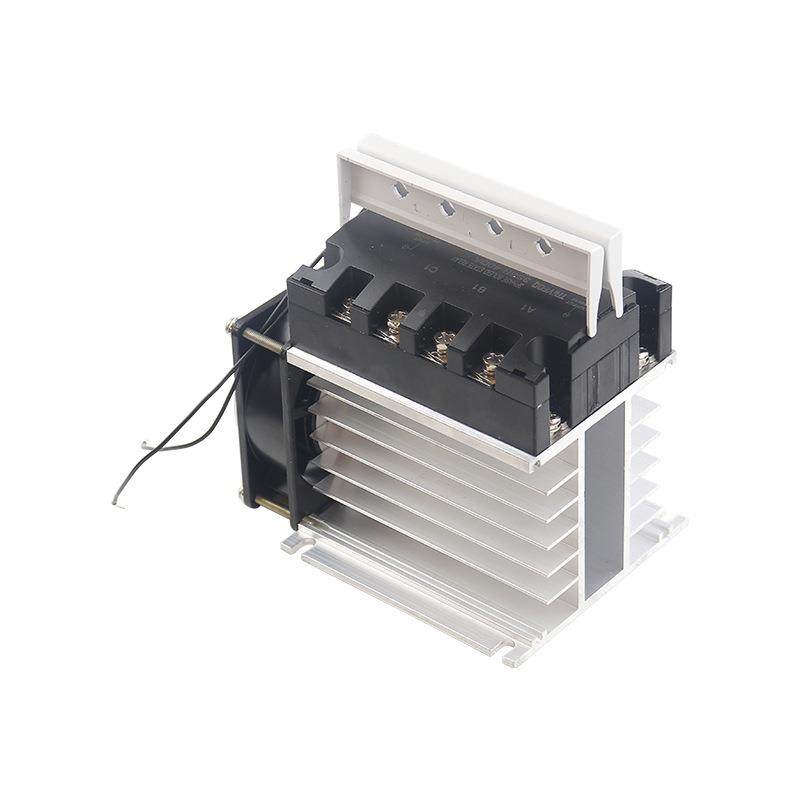 三相态继电器直流控交流380V40DASSR-3固03Z238TSR-DA40A散热器