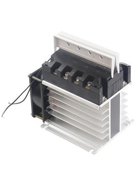 三相态继电器直流控交流380V40DASSR-3固03Z238TSR-DA40A散热器