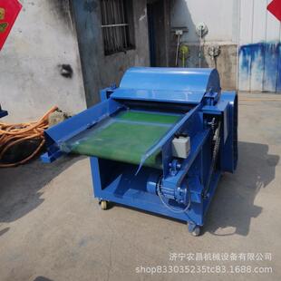 服装布开松机生产厂家人造丝废废丝机地毯散边开OEJ角料打散机
