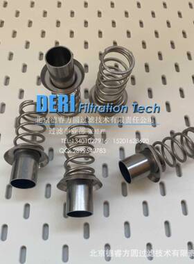 316L过滤器件；不锈钢精弹密件过滤器100080配；滤芯内部固定件簧