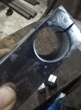 45号钢光圆轴新款TLF十字夹固件定座块固定铝条柱连接头支架柱支