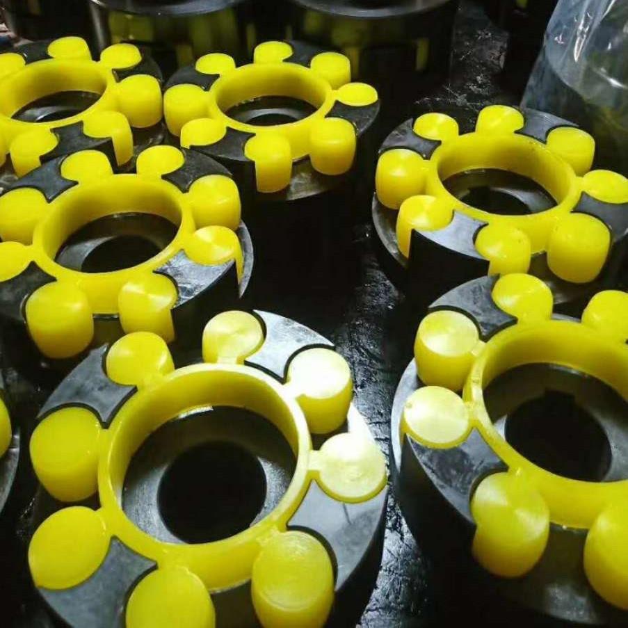 厂家现式货花弹性联轴器机设备梅多规械格395ML梅花联轴器爪连轴