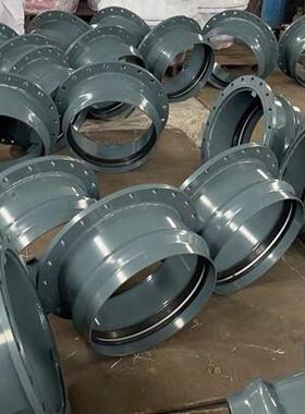 P钢塑承P口法兰N161.6MA甲管5006AGA30灰色兰色手工制作