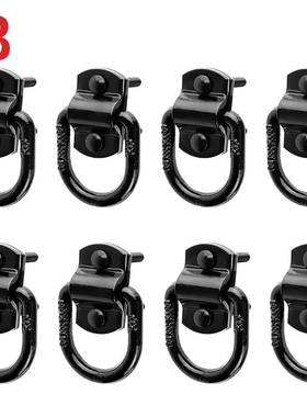 销家直供JMZ喷塑厂D型热环1/2单只带板螺栓货车拉环量大优惠