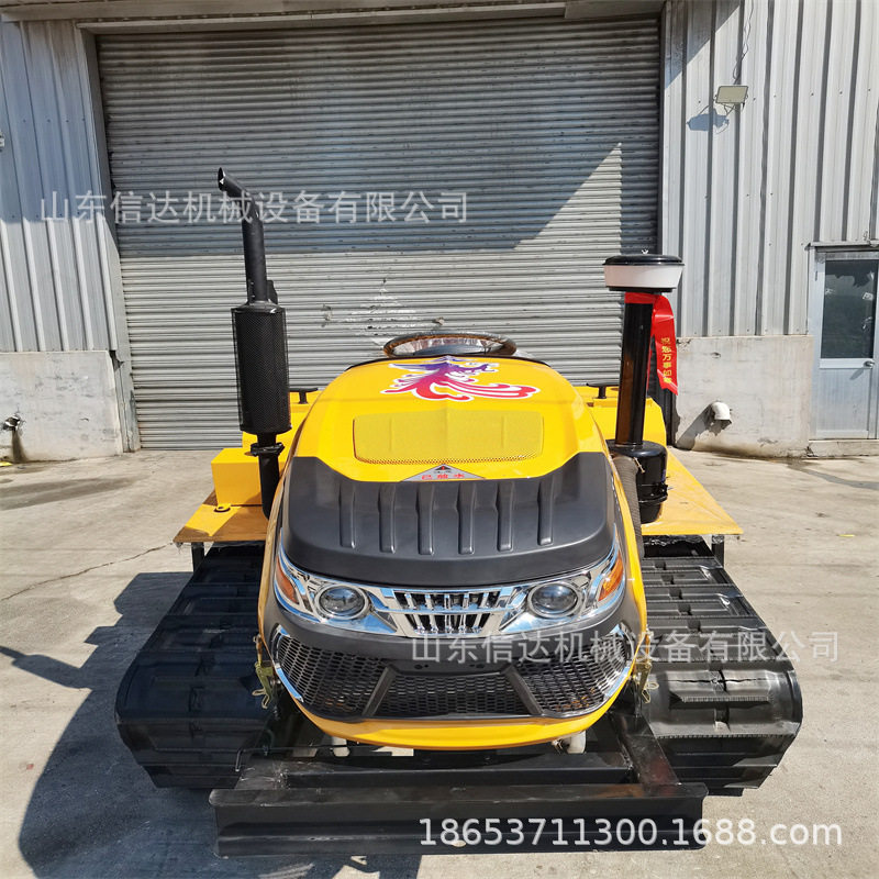25马力旱地乘坐式履带旋耕机