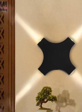 外壁灯leGP-B008十字景星光灯d室外防水防潮庭院外墙灯户别墅酒店