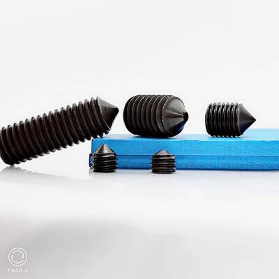 192.94内六角尖尾发GB78DIN1黑4英制美制-75540紧定止付机米螺丝