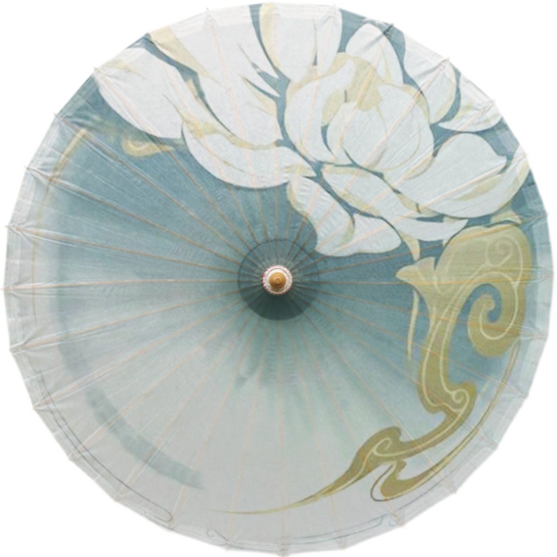 定制非遗复古桐油纸伞防雨防晒装饰婚礼舞台道具汉服摄影云墨丹心