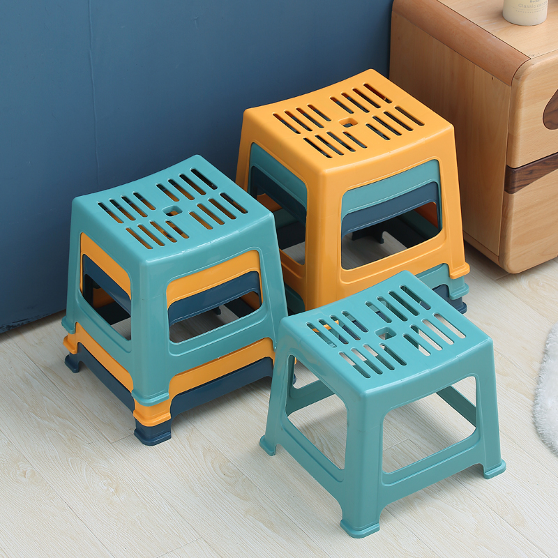 北欧塑料凳子家用加厚 小凳子客厅椅子 小板凳餐桌胶凳子矮凳登子