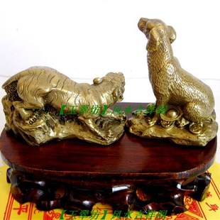 铜虎马摆件属虎马者客厅店铺卧室办公室桌面吉祥摆设家居装饰礼品