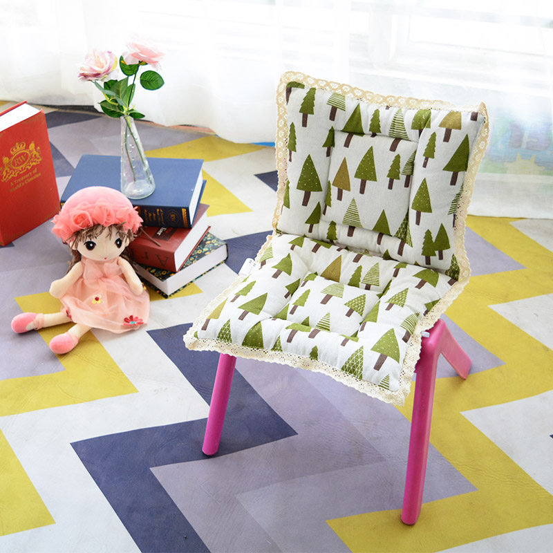 小学生幼儿园宝宝椅子坐垫卡通连体棉布加厚儿童小凳子垫专用定做,居家布艺,椅垫,淘宝优惠券,粉丝福利购,淘宝优惠卷