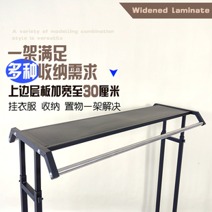 服装店货架女装店展示架挂衣架童装双排中岛架落地式侧挂架陈列架