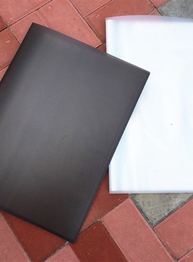 A2资料夹画册4K画夹透明多层插页袋大尺寸文件夹图纸册工程图纸夹