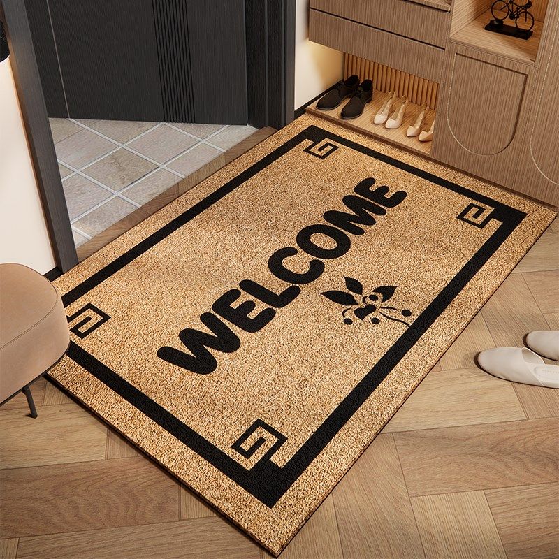 入户门地垫丝圈2024新款进门垫门口防滑脚垫耐脏免洗门外玄关地毯,居家布艺,家用脚垫,淘宝优惠券,粉丝福利购,淘宝优惠卷