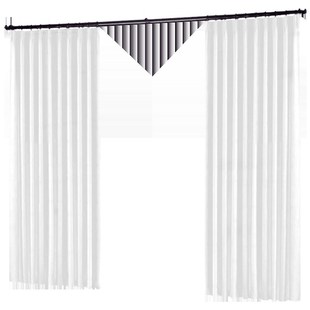 日式窗纱窗帘纱帘遮光帘记忆定型环保节能遮光隔热落地窗飘窗隔热