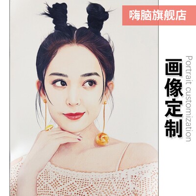 素描画像定制手绘彩铅人像代画人物画肖像画头像真人照片转手绘画