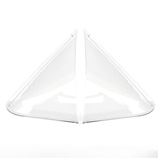 适用于25款本田PCX160改装腿挡风 PCX150腿部风挡 护腿防寒挡风