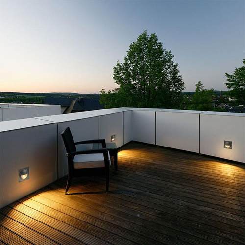 0D-0V可调光坡道嵌入台阶廊灯LE墙角灯地脚1灯HLS20231户外防水走