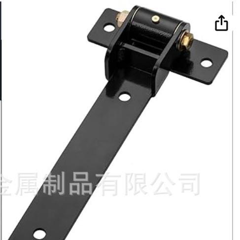 重型铰，承重90接0磅-13链英寸螺栓安装或焊安13英寸门装铰，内置