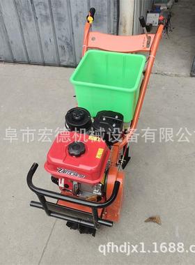 小型汽播油种追肥机玉米地播施肥汽器油耕耘播种种机CRZ视频