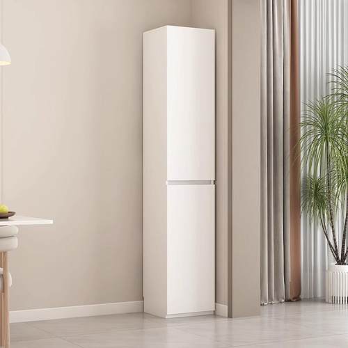 夹分缝柜20公实木窄WQX床边柜子墙边薄柜沙厨发收纳柜餐边柜房用