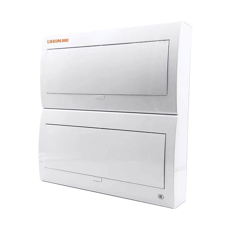 户外箱防水3电6豪华36位位配电箱家用空箱PC塑料充桩空成开盒电表