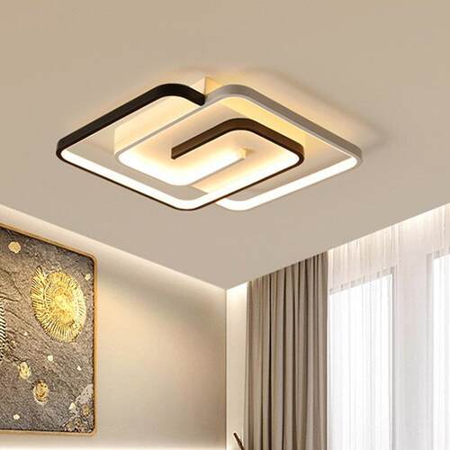 现代简约吸灯大led客厅灯主卧室客厅气灯中山家装灯具顶餐590厅灯
