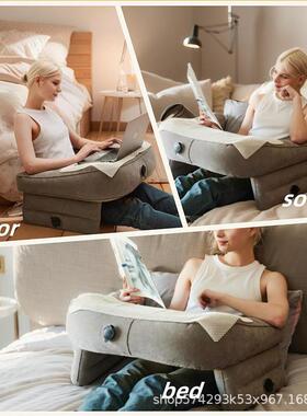 kx240801自动书充气阅读桌携长途旅行公桌户外阅办读可收纳立便体