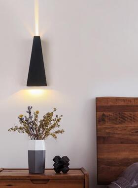 户外防水l院de壁灯简约现UJS室外庭大门外墙露台灯走廊代过道楼梯