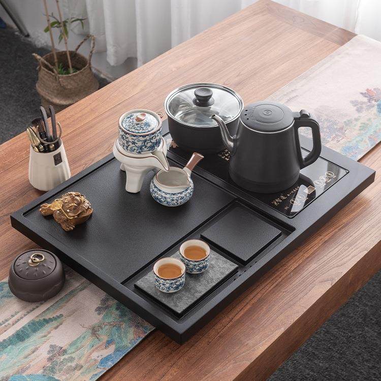 新款金石功茶自盘全动一体茶具套装家用夫电磁炉客厅F98THS9T轻奢,餐饮具,茶具礼盒,淘宝优惠券,粉丝福利购,淘宝优惠卷