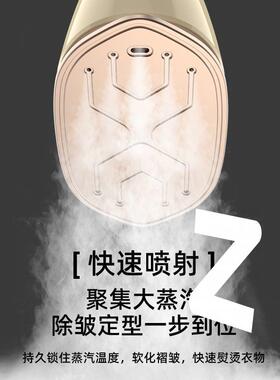 chig/手QAD持挂烫机家用大蒸干汽电熨斗湿双o熨熨烫舍机宿便携式