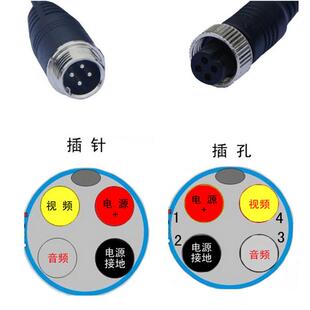 7寸AHD显示3显示屏ZY-751器4.寸1.1寸高清显示器按键车载AV0显示