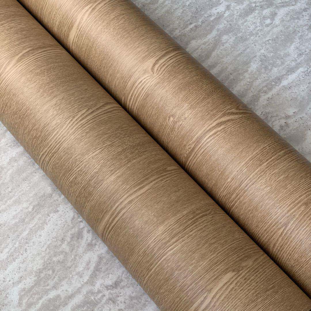 加厚实木纹装饰膜复古做旧自粘墙纸HD080展壁纸柜贴纸木纹波音软