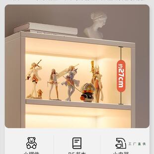 电视柜旁置物家用书架易简落架地收纳过OQT道柜子客多层墙角书厅