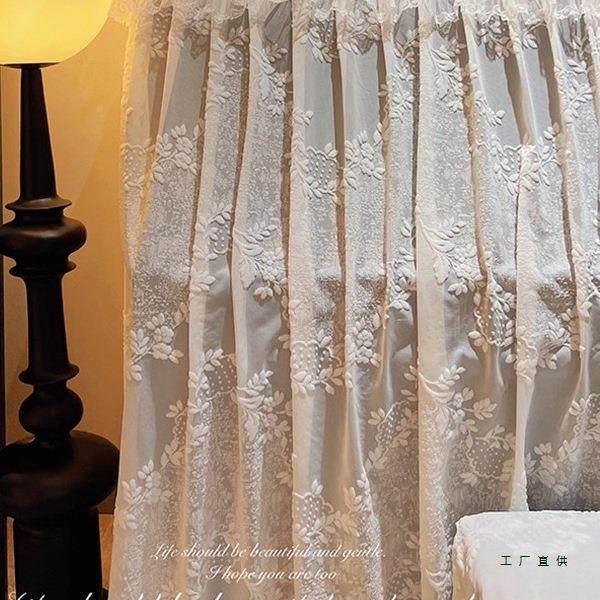 法式钢琴布白色尘蕾丝电子钢琴罩全罩美布式美田园盖无品牌/凳罩