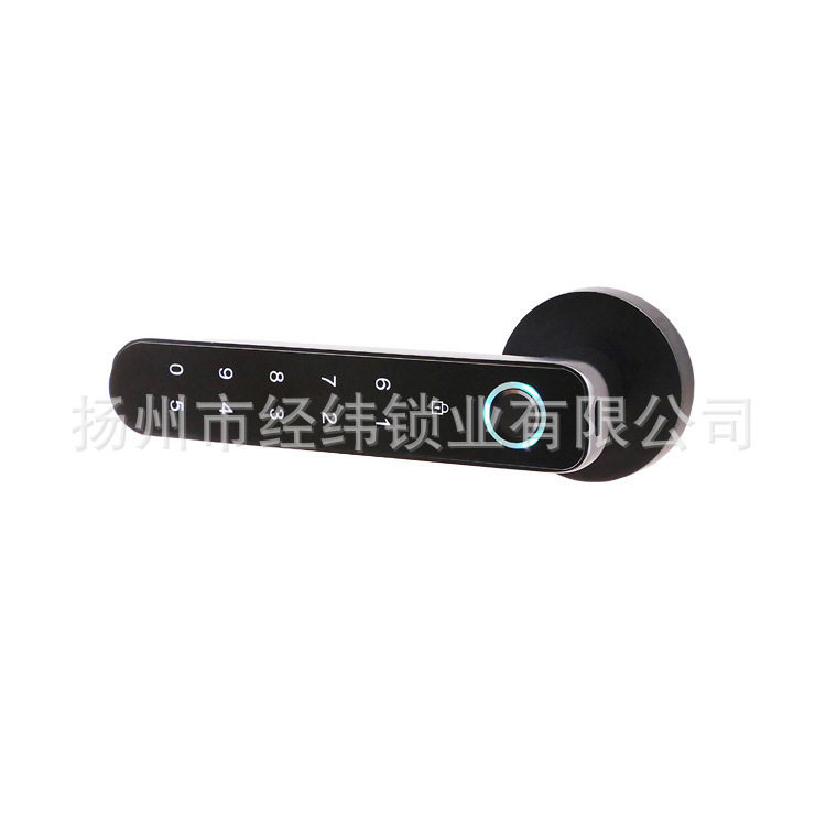 智能锁分体把手 带密码锁 指纹锁 钥匙 智能家居门锁 智能锁