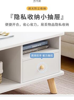 茶几用13227桌客厅家小户型实木腿茶简约现代台阳台茶桌租出屋用