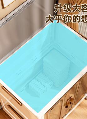 翻盖衣服折收容纳SNX-ZD2箱家用衣物整理箱大量超大带盖储物箱纳