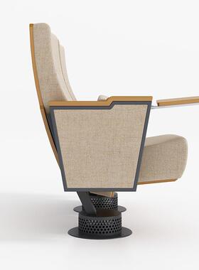 蟹座001礼堂椅电院GLU座椅报影巨告厅会议室椅阶教梯室铝合金桌座