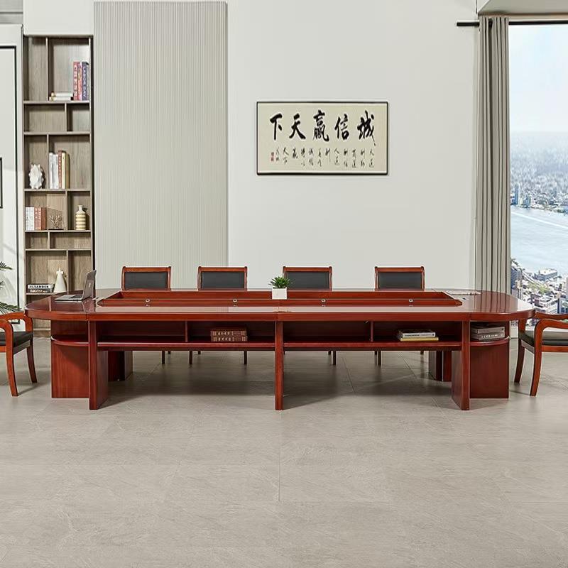 简约现代会议多室会议会议桌长桌人开桌大无品牌/型会桌会议椅组