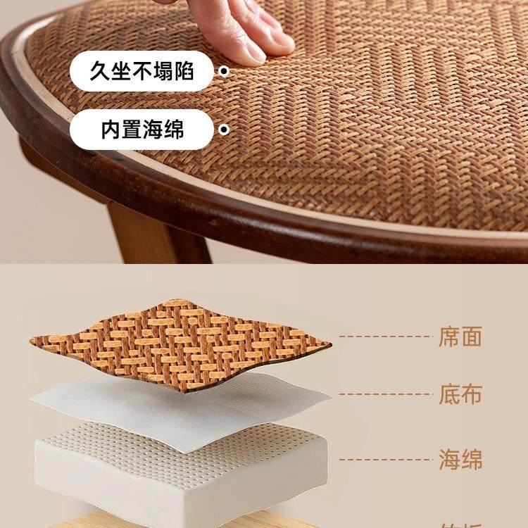 家用J台吧凳露软垫厨房免安IWQ装折叠椅子户外便携式成人营酒吧高