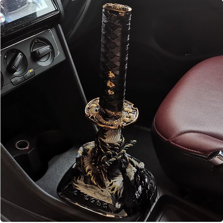 用JDM车排挡头汽个性档把头改2装通加长武士动档杆头创意手换档把