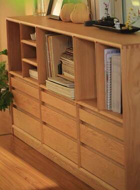 落地储物柜日式组合书小架户型柜收矮UAA书展示电视纳柜