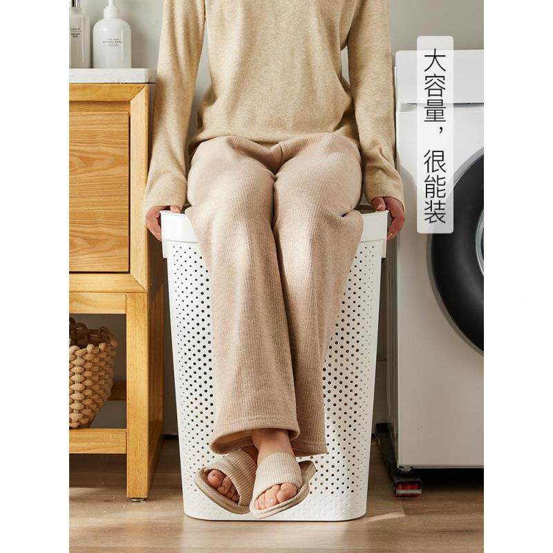 脏衣篮家用大容量浴室洗衣脏篮子带盖放衣服分区脏洗澡收衣WQQScd
