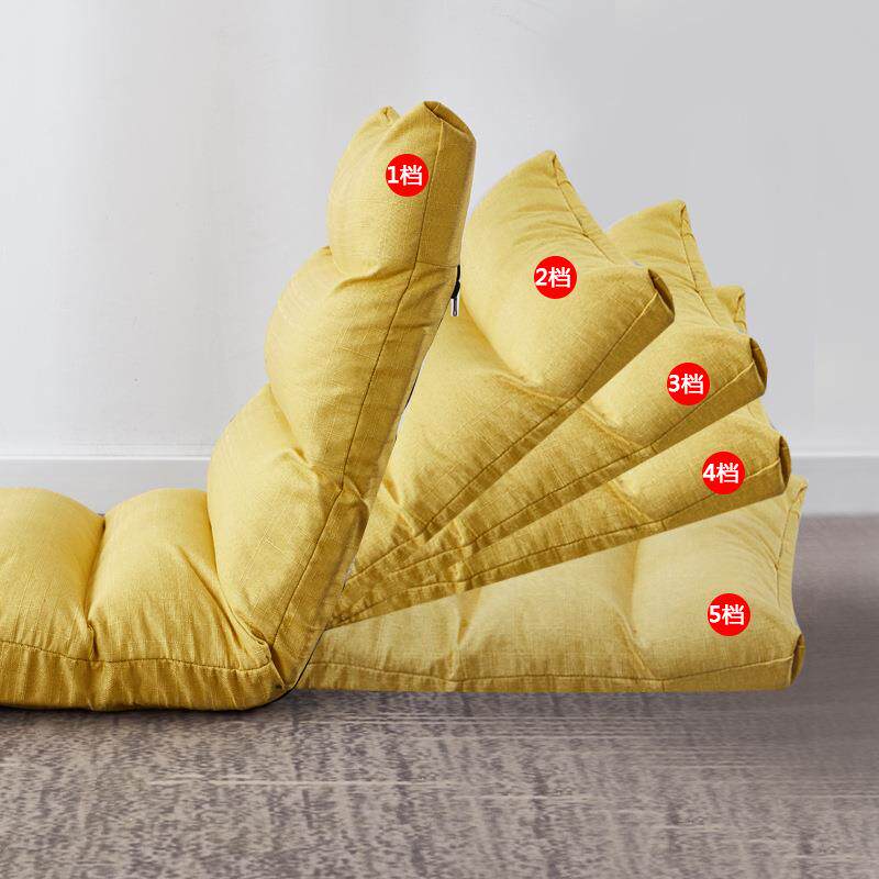 沙可折叠沙室发椅客厅沙发舒适卧无腿XBB榻榻米单人沙发地板发椅