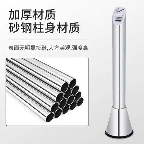 商TBD场室外不钢灭烟柱户筒外立式烟灰柱缸挂墙烟灰吸烟区烟锈蒂