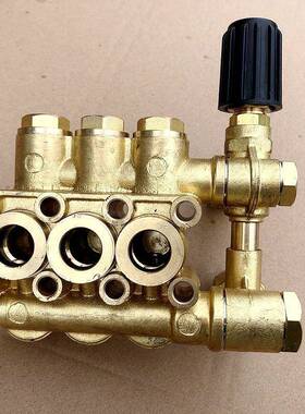 绿霸LT-83718MB19M机B高压件清洗修理配洗车泵头总成铜块机维修